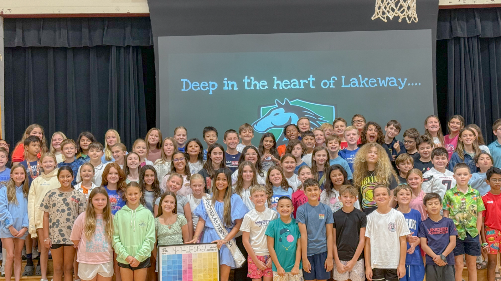Students at a TIP assembly